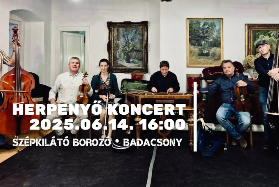 Heprenyő Koncert a Szépkilátó Borozóban