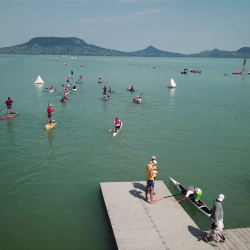 Balaton átevezés