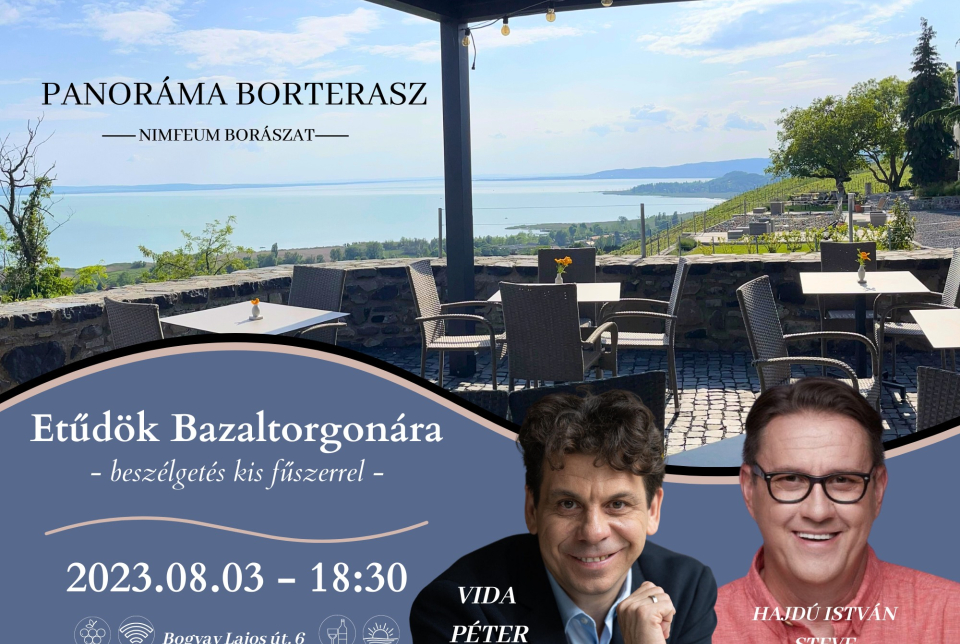Etűdök Bazaltorgonára - Beszélgetés kis fűszerrel