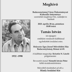 Tamás István - Megemlékezés