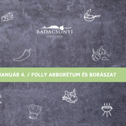 Borbarangolás borvacsorák - Folly Arborétum és Borászat