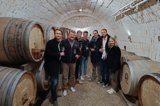 Fiatal osztrák borászok szakmai látogatása Badacsonyban