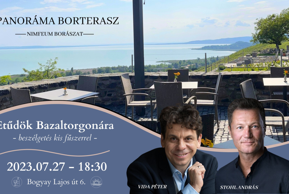 Etűdök bazaltorgonára - beszélgetés kis fűszerrel
