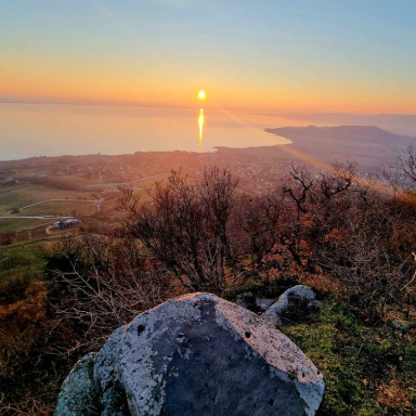 Télen a Badacsony-hegyről - Szűcs Hajnalka fotója