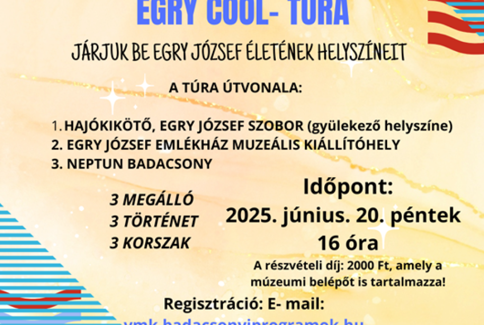 Egry Cool-Túra Badacsonyban