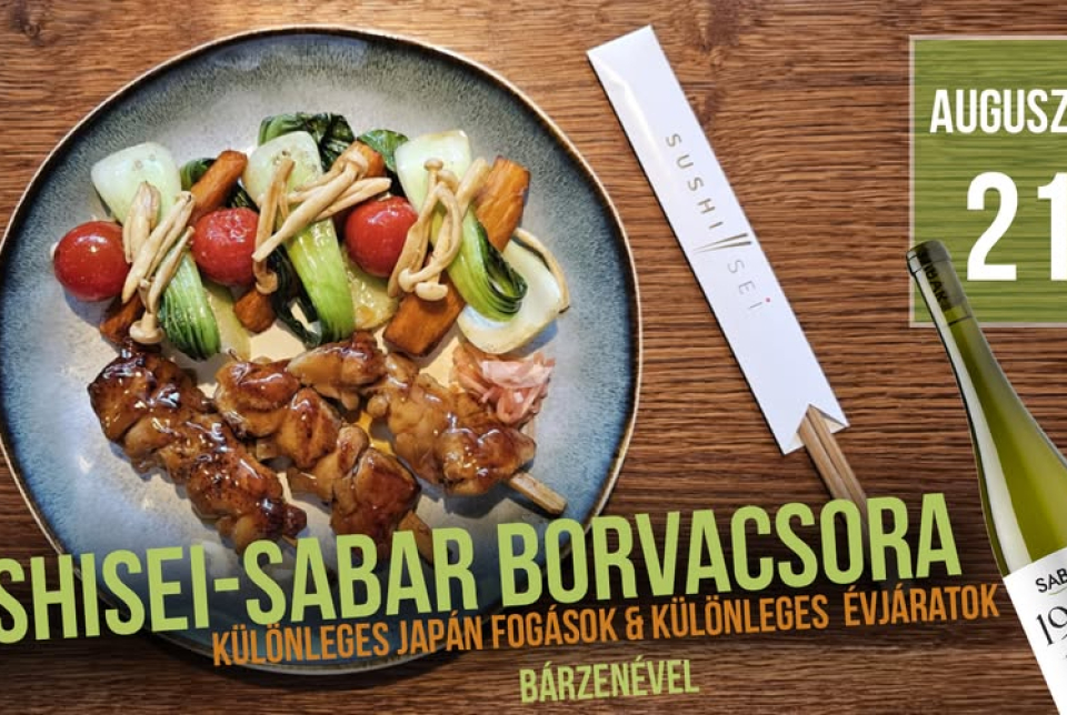Sushi Sei & Sabar - Borvacsora