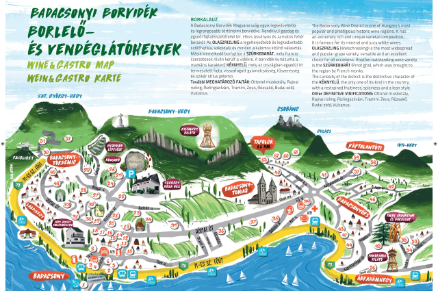 Wine & gastro map