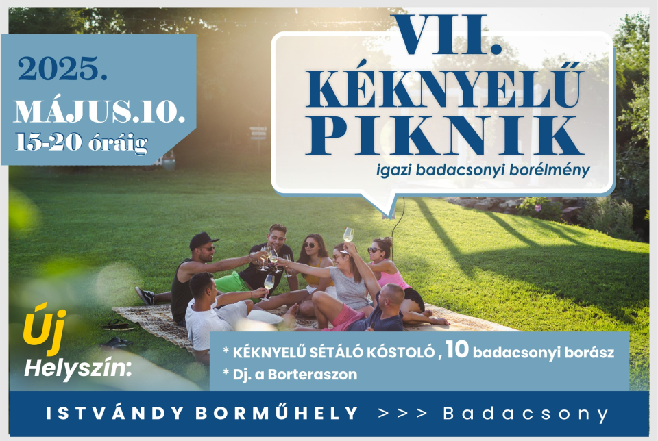 ÚJ HELYSZÍN! VII. Kéknyelű Piknik