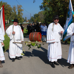 Weinlesefest in Ábrahámhegy