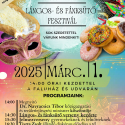 Lángos- és fánksütő fesztivál Badacsonytördemicen