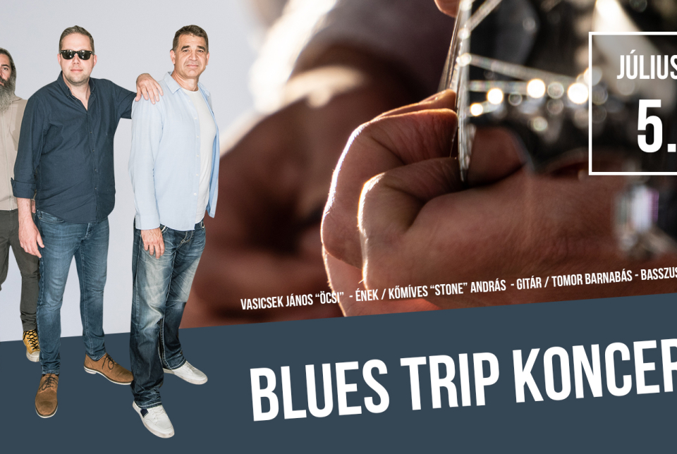Blues Trip koncert a Sabar Borházban