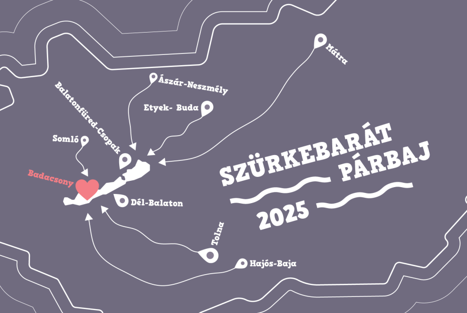 Szürkebarát Párbaj - Badacsonytördemic 2025