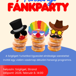 Farsangi Fánkparty Stigligeten