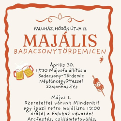 Retro majális Badacsonytördemicen!