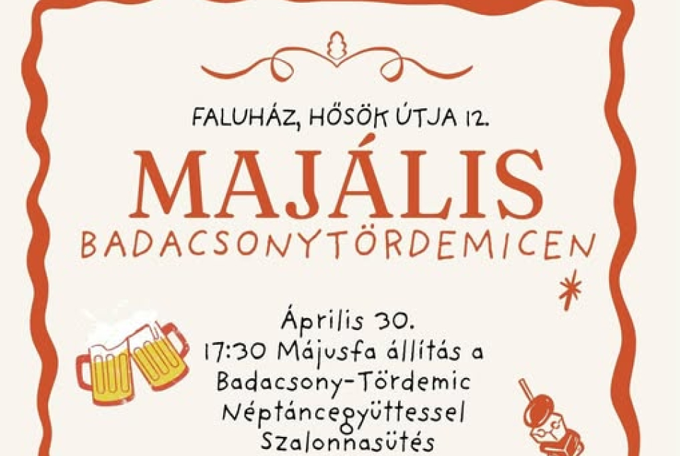 Retro majális Badacsonytördemicen!