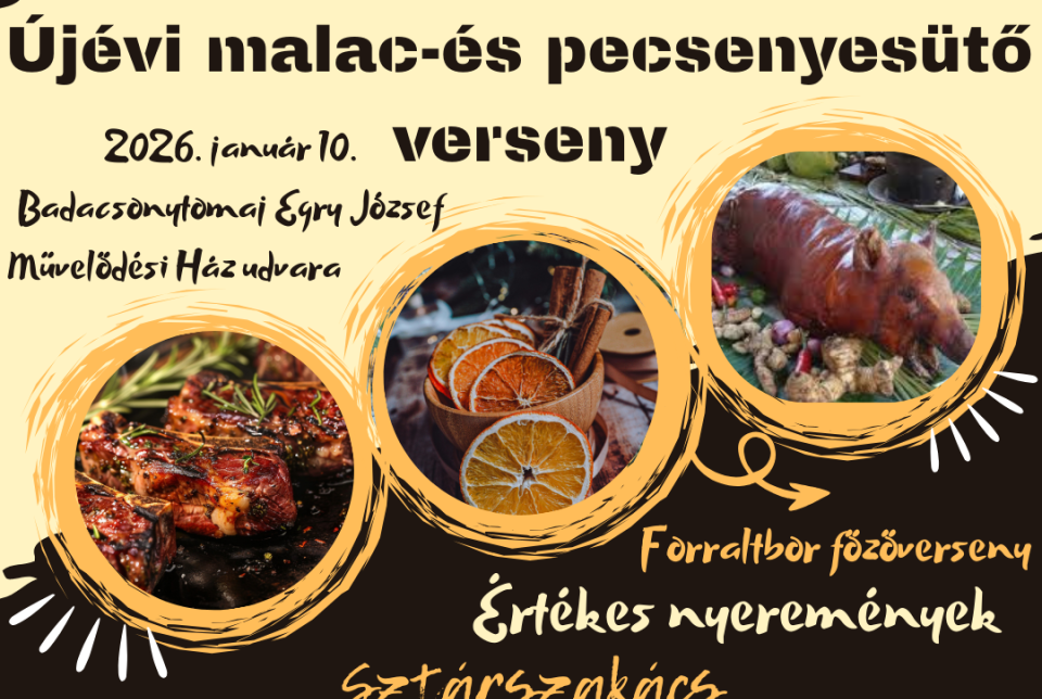 Újévi malac- és pecsenyesütő verseny