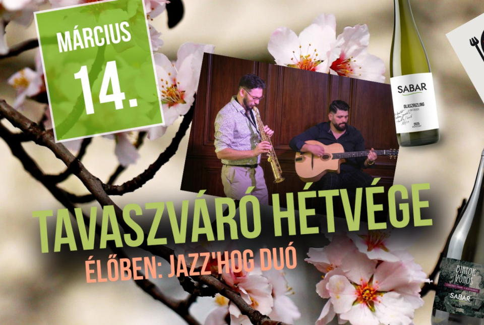 Tavaszváró hétvége-Sabar Borház