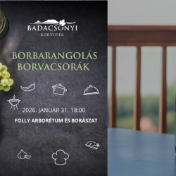 Borbarangolás Borvacsorák – Folly Arborétum és Borászat