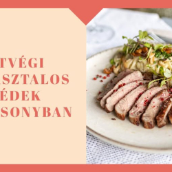 Hétvégi svédasztalos ebédek a Tilia Badacsonyban