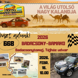 Badacsony-Bamako Rally indítás