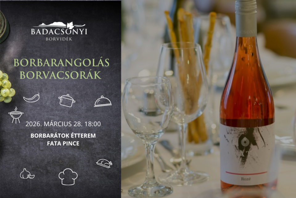Borbarangolás Borvacsorák – Borbarátok Étterem