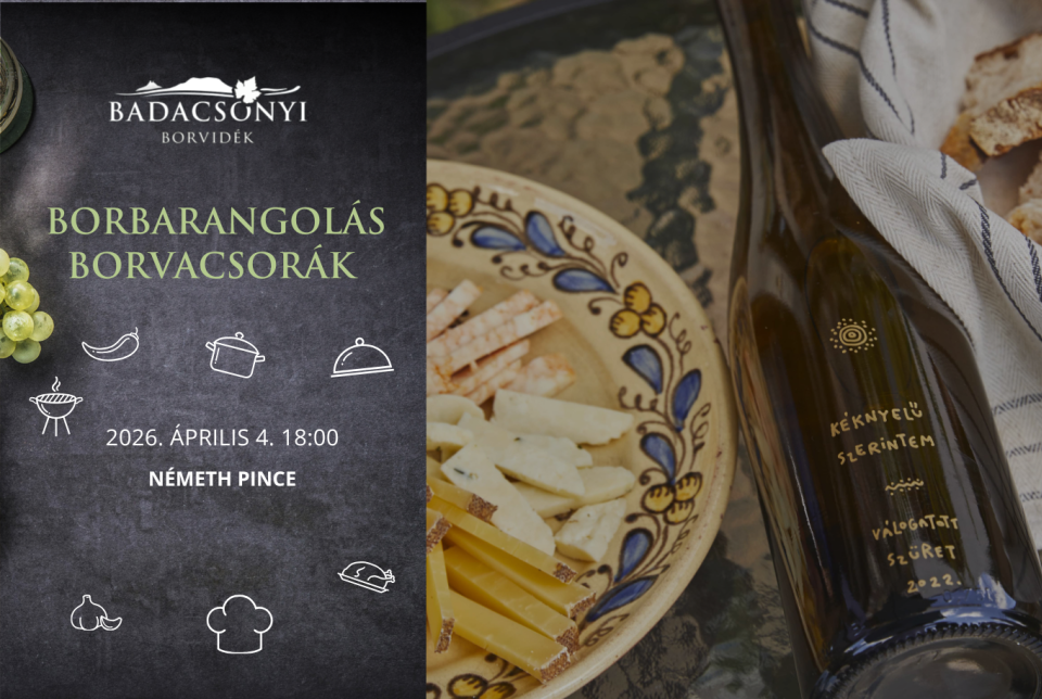 Borbarangolás Borvacsorák – Németh Pince