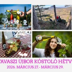 Tavaszi újbor kóstoló hétvége a Váli Birtokon Badacsonyörsön.