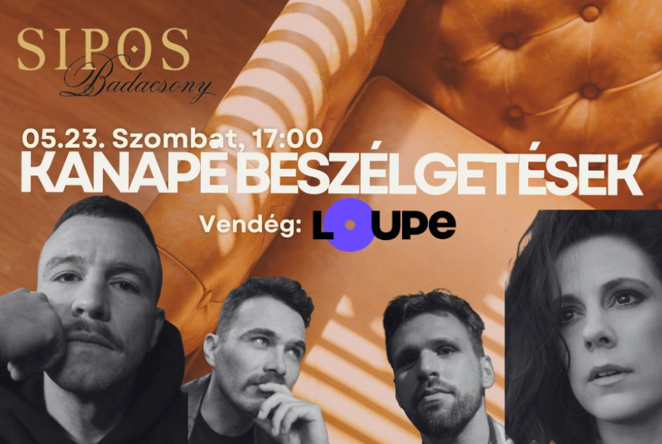 Kanapé Beszélgetések -Loupe-Sipos Borház