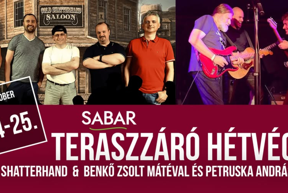 Teraszzáró hétvége a Sabar Borházban