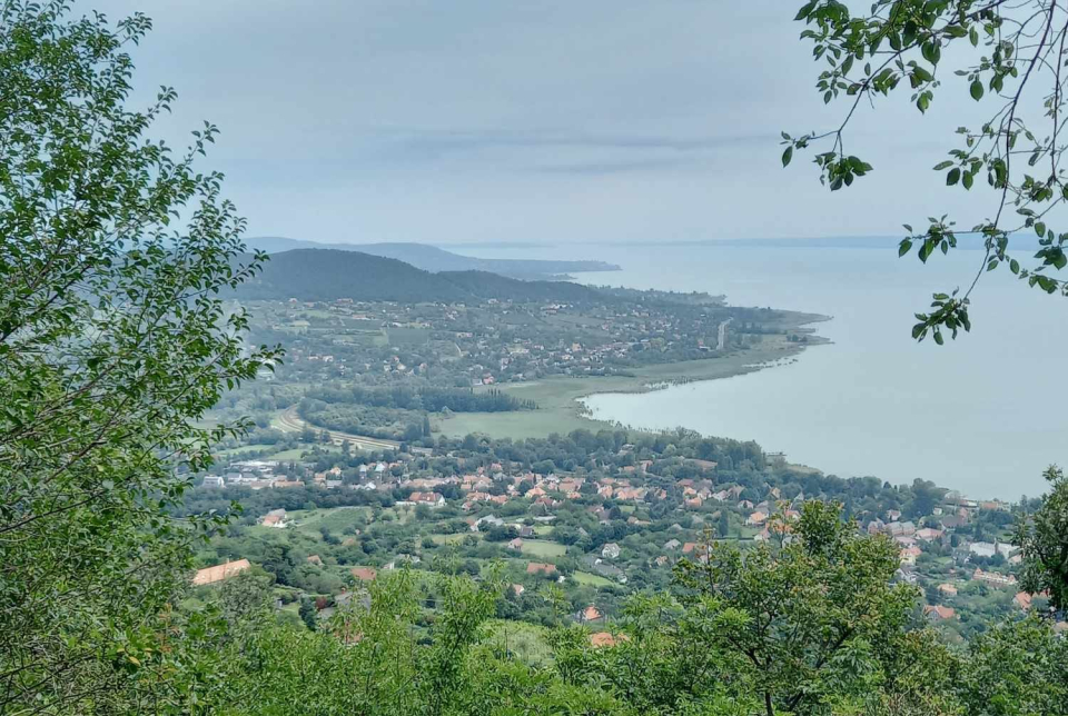 Kilátás a badacsonyi Kisfaludy-kilátóból - Badacsonyi Turisztikai és Borút Egyesület