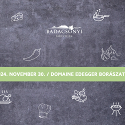 Borbarangolás Borvacsora – Domaine Edegger Pince