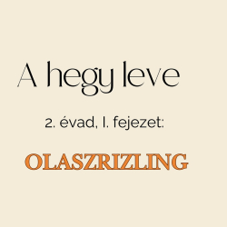 A hegy leve: olaszrizling - Pláne Borterasz