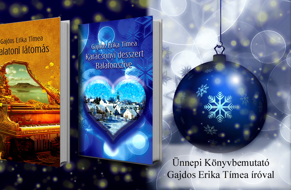 Gajdos Erika Tímea könyvbemutató - Adventi Bornegyed